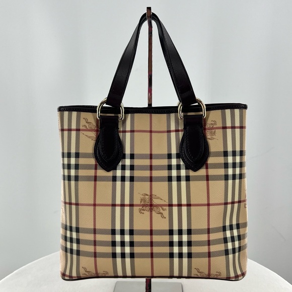 Burberry Haymarket Check Tote - Picture 1 of 13
